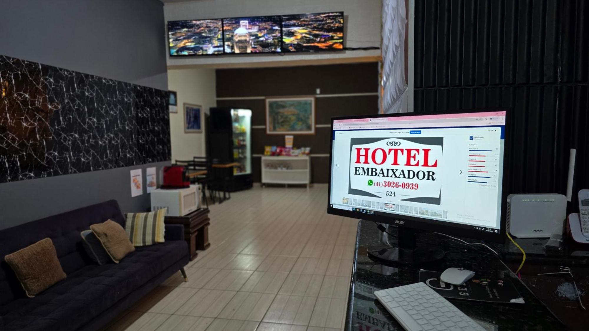 Hotel Embaixador De 쿠리치바 외부 사진